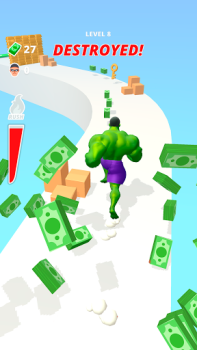 İndir Muscle Rush - Smash Running Gündelik Android için Ekran görüntüsü 2