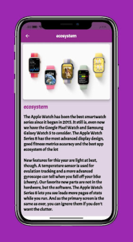 İndir Apple Watch Series 8 Guide Eğitim Android için Ekran görüntüsü 4