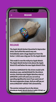 İndir Apple Watch Series 8 Guide Eğitim Android için Ekran görüntüsü 6
