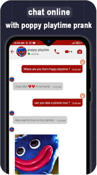 İndir Poppy Playtime horror fake call video Özelleştirme Android için Ekran görüntüsü 5