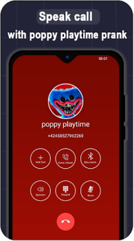 İndir Poppy Playtime horror fake call video Özelleştirme Android için Ekran görüntüsü 6