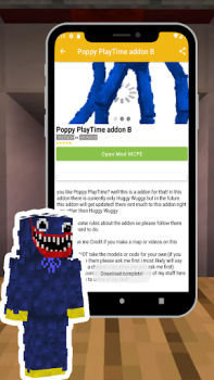 İndir Mod Poppy Play Time for MCPE Eğlence Android için Ekran görüntüsü 4