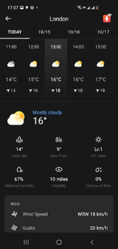 İndir Canlı Hava Tahmini - Widget Hava Durumu Android için Ekran görüntüsü 5