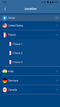 İndir Global VPN - Fast VPN Proxy İş Android için Ekran görüntüsü 3