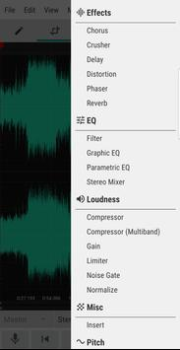 İndir WaveEditor Record & Edit Audio Müzik ve Ses Android için Ekran görüntüsü 5