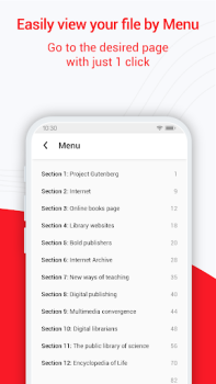 İndir PDF Reader, PDF Viewer İş Android için Ekran görüntüsü 5