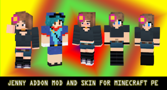 İndir Jenny mod for Minecraft PE Eğlence Android için Ekran görüntüsü 7