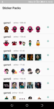 Squid game WASticker