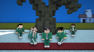 İndir Squid Game skins for Minecraft Eğlence Android için Ekran görüntüsü 5