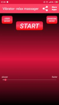 İndir Сильный вибратор - Массажер Sağlık & Fitness Android için Ekran görüntüsü 2