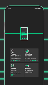 İndir Green Cleaner Araçlar Android için Ekran görüntüsü 3