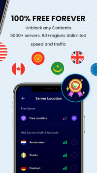 İndir Super VPN - Fast Private Proxy Araçlar Android için Ekran görüntüsü 3