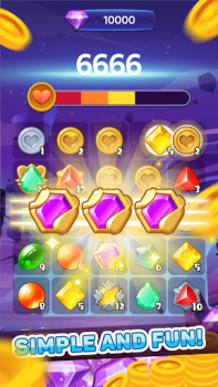 İndir Gem Planet Merger - Diamond Winner Gündelik Android için Ekran görüntüsü 2