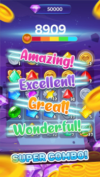 İndir Gem Planet Merger - Diamond Winner Gündelik Android için Ekran görüntüsü 3