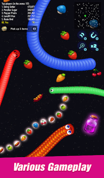 İndir Worm.io: Slither Zone Eylem Android için Ekran görüntüsü 3