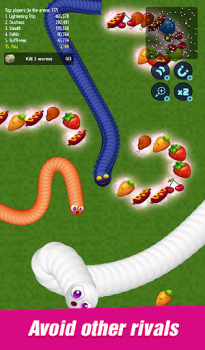 İndir Worm.io: Slither Zone Eylem Android için Ekran görüntüsü 4